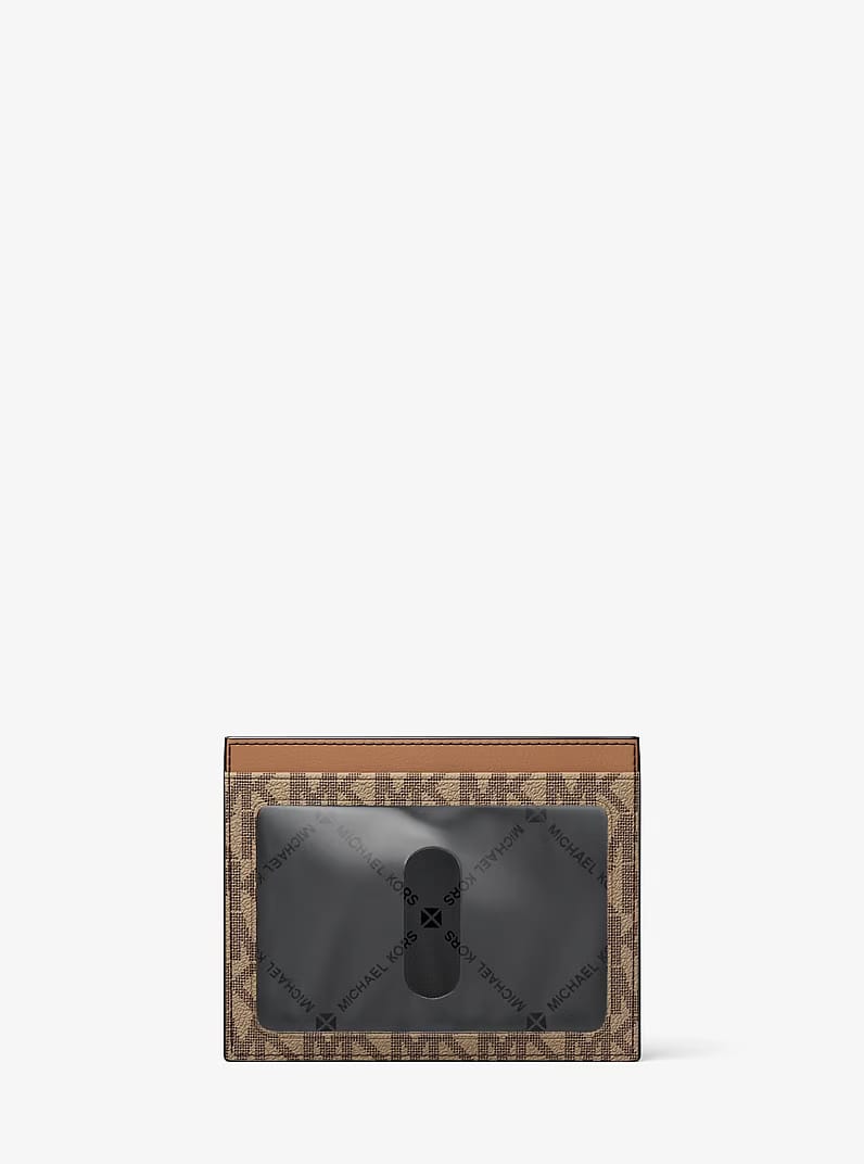 Cooper Signature Logo Card Case CAMEL