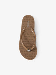 Bedford Logo Flip Flop CAMEL