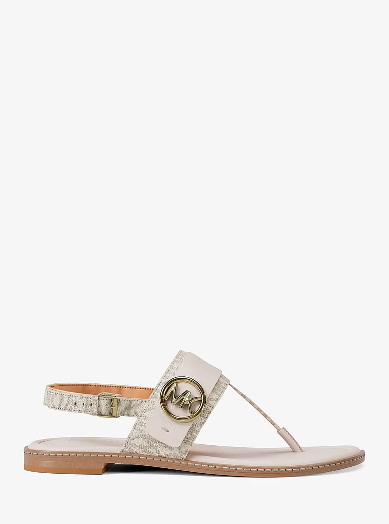 Carmen Signature Logo Sandal VANILLA