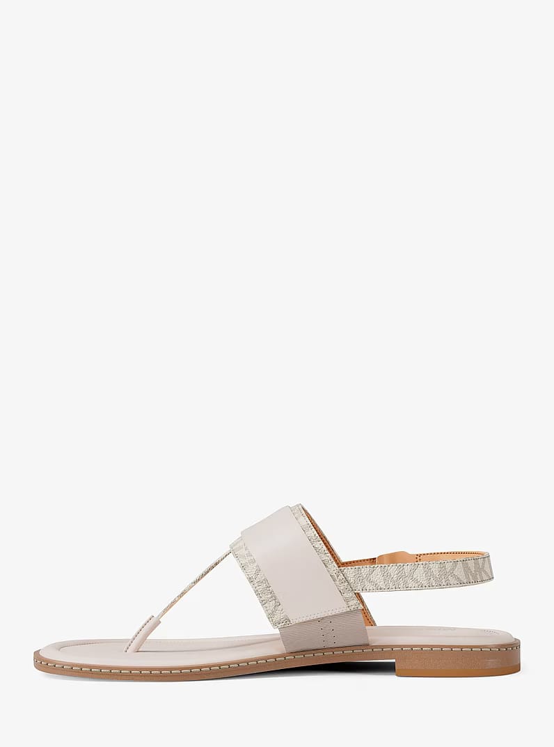 Carmen Signature Logo Sandal VANILLA