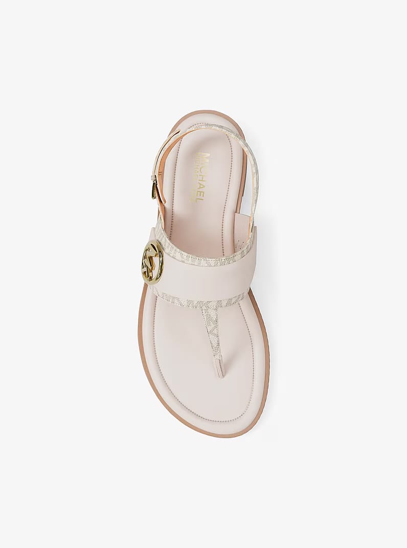 Carmen Signature Logo Sandal VANILLA