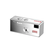 Kodak Charmera Millennium Keychain Digital Camera - White Black