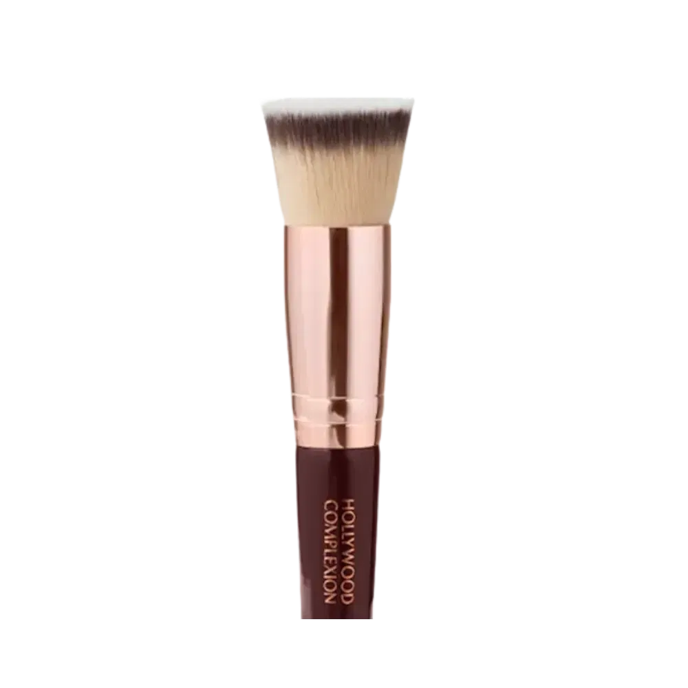 Charlotte Tilbury Hollywood Complexion Brush Rose Gold & Night Crimson
