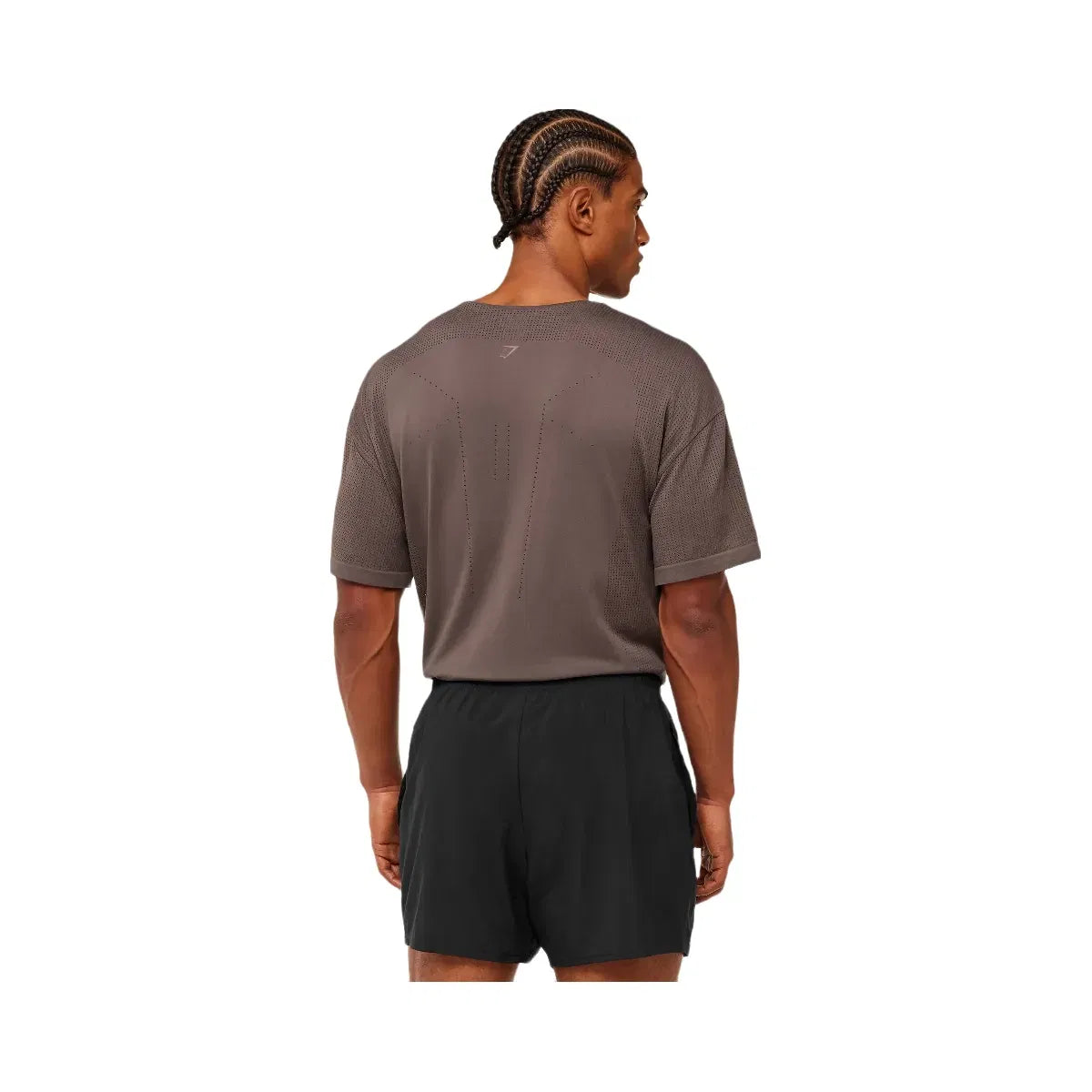 Gymshark Distance Seamless T-Shirt "Cool Brown Cool Brown"