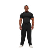 Gymshark Shadow Seamless T Shirt "Black Brand Blue"