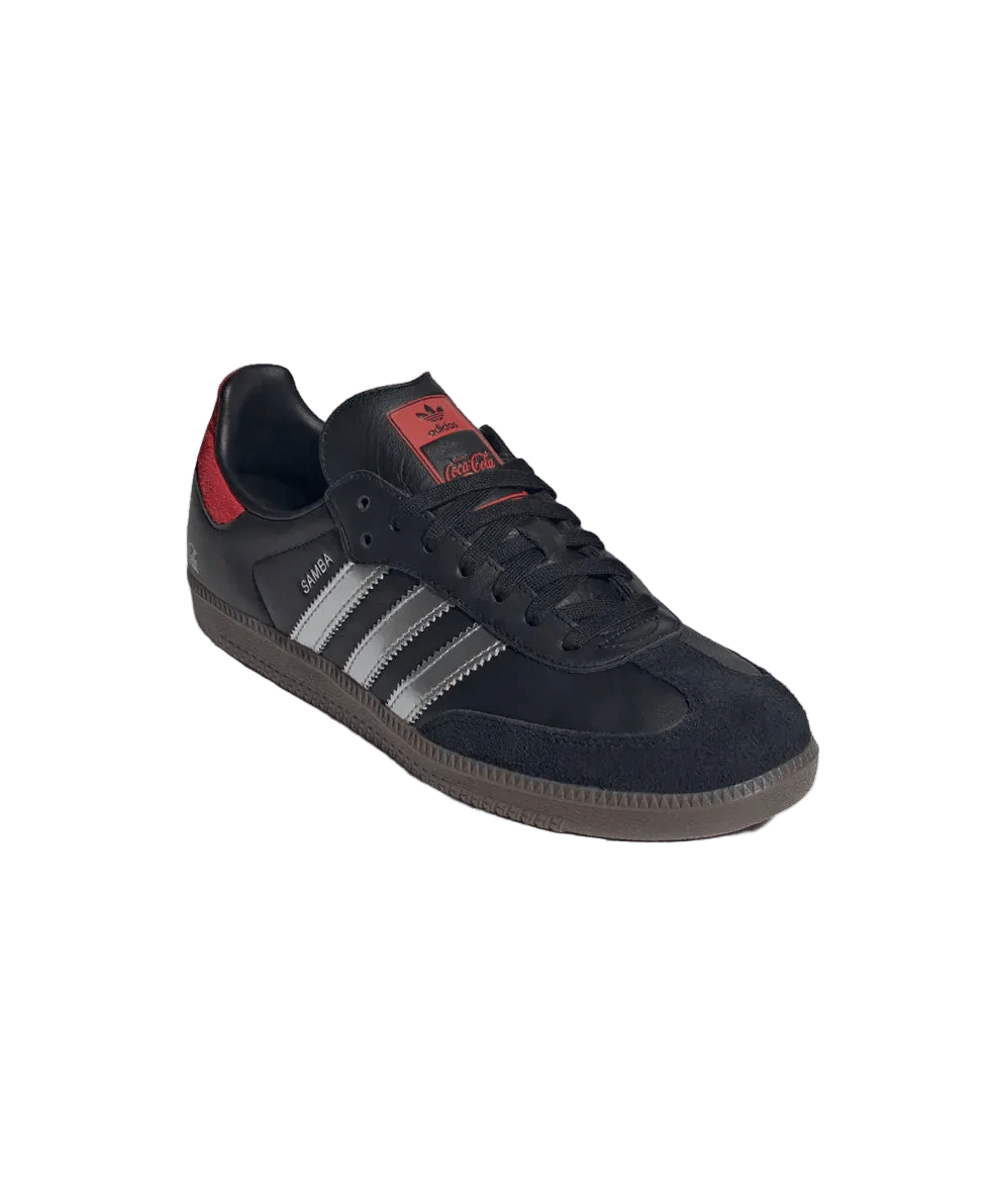 ADIDAS X COCA-COLA SAMBA OG SHOES (CORE BLACK)