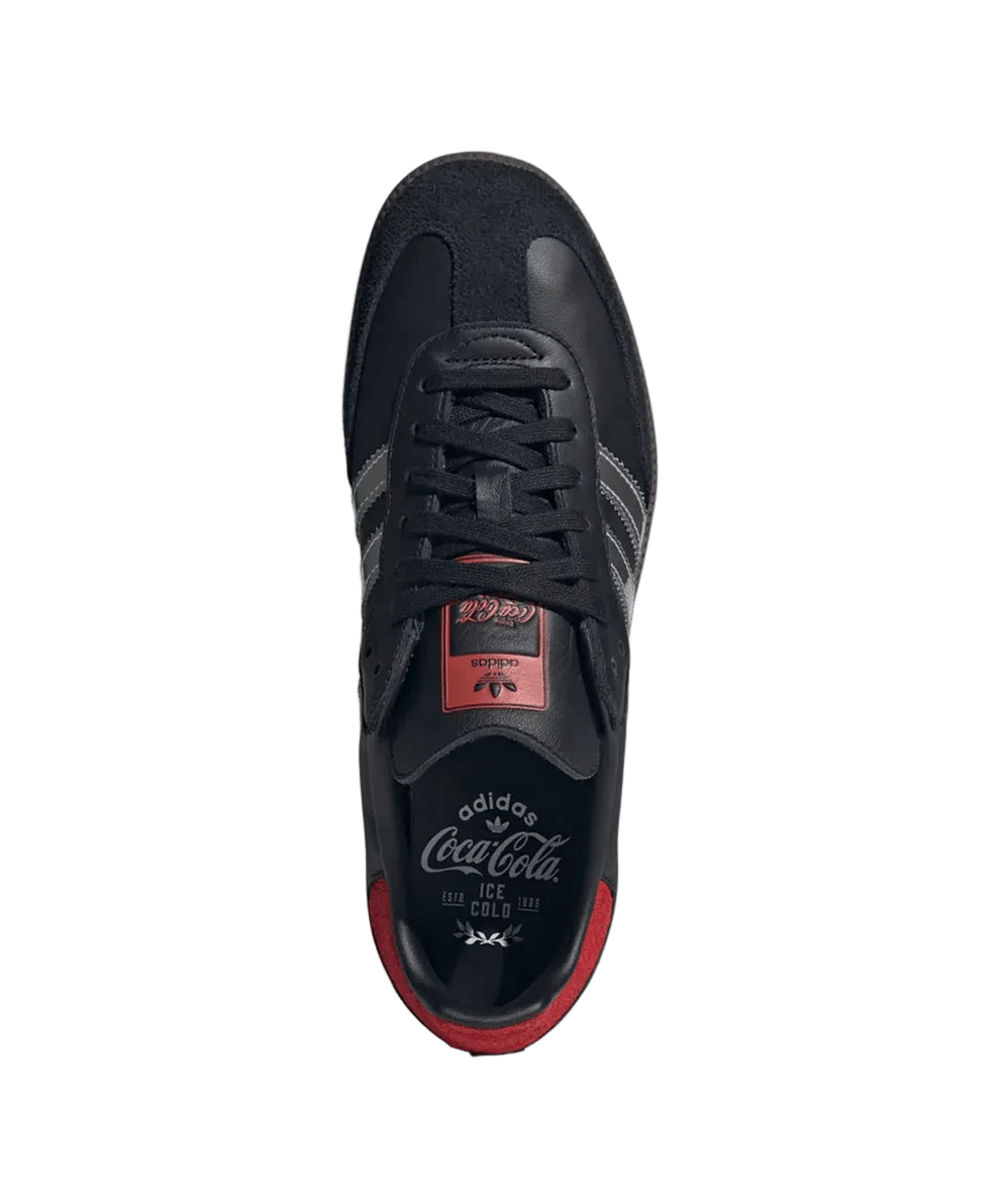 ADIDAS X COCA-COLA SAMBA OG SHOES (CORE BLACK)