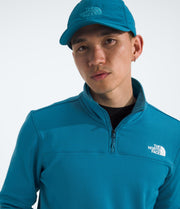 The North Face Men’s Cedar Trail Grid Fleece ¼-Zip Dusk Blue