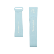 Swatch x Omega Bioceramic Moonswatch Light Blue White Straps
