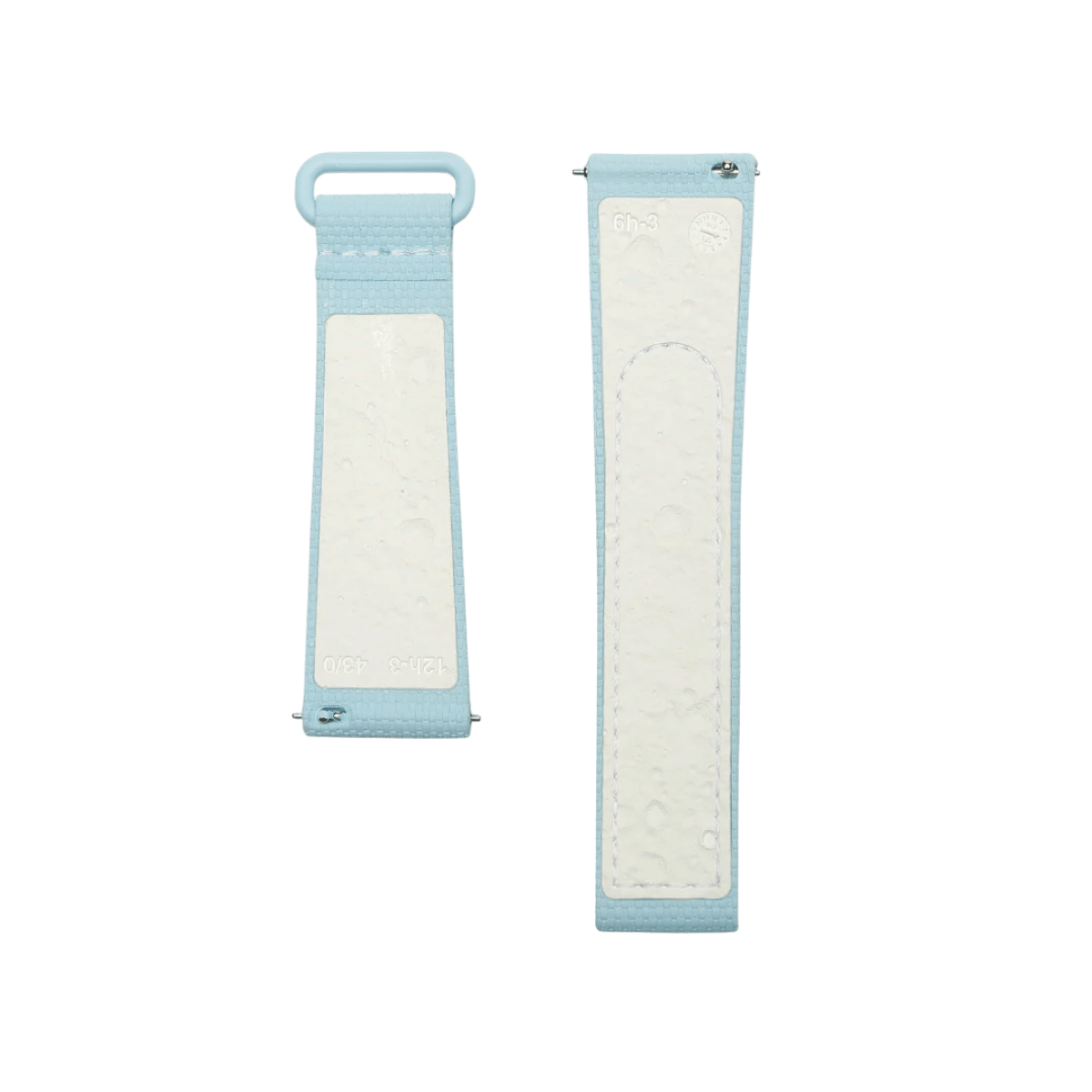 Swatch x Omega Bioceramic Moonswatch Light Blue White Straps