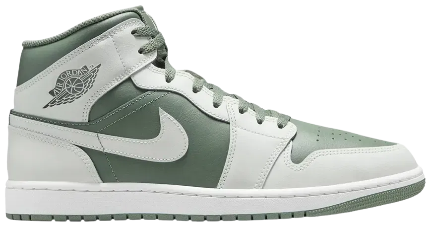 Air Jordan 1 Mid 'Summit White Vintage Lichen'