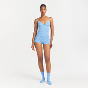 Lightweight Cotton Lace Cami and Boy Short Set