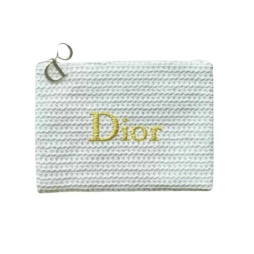 Christian Dior Clutch/Pouch White