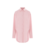 Oversized Shirt in Cotton Poplin