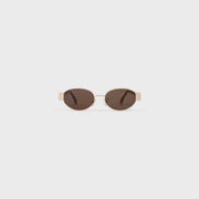 Celine Triomphe Metal 01 Sunglasses in Metal