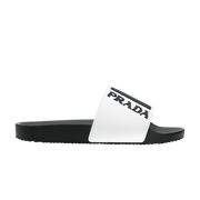Prada Poolside Slide White