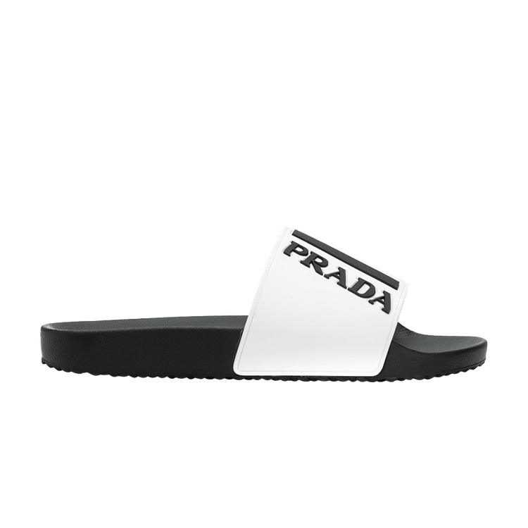Prada Poolside Slide White