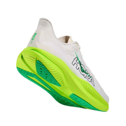 Hoka Mach 6 White/Neon Lime
