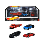 Hot Wheels Supercars Bugatti Chiron Koenigsegg Agera McLaren Speedtail Premium Set