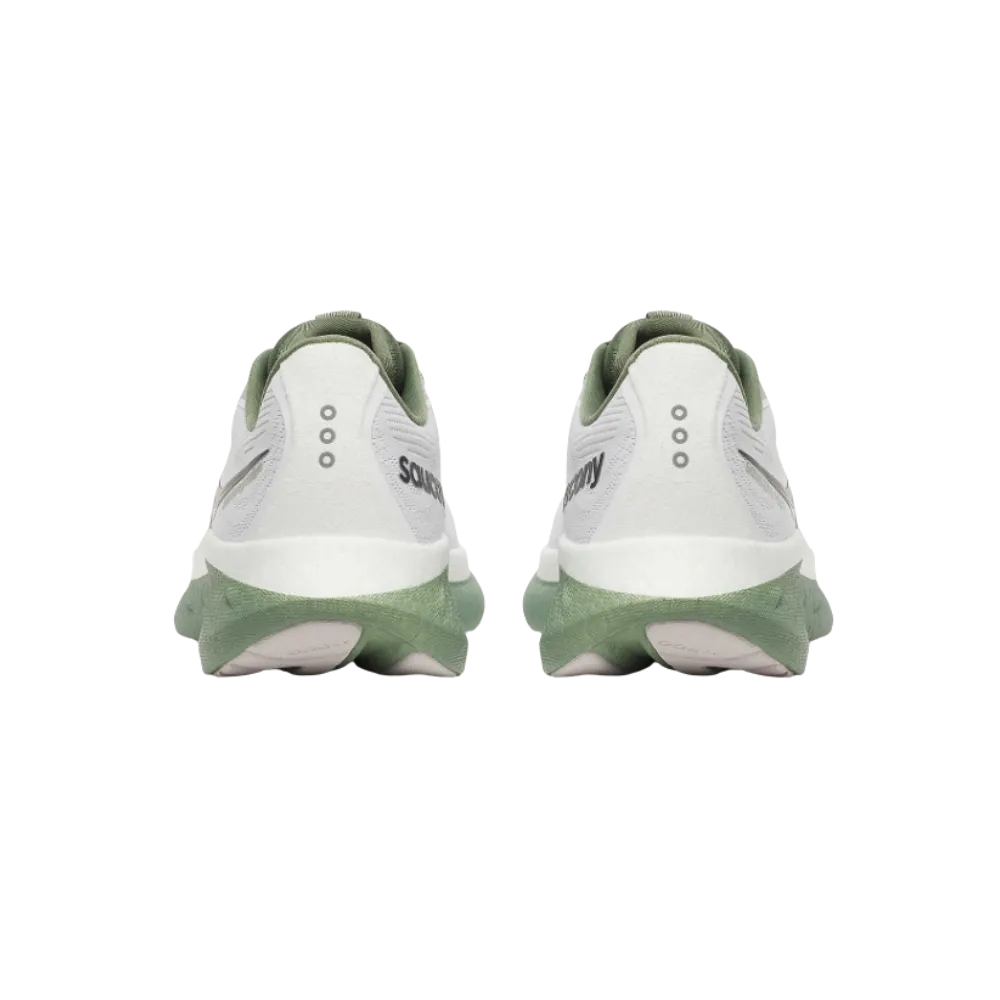 Saucony Ride 18 White Olivine