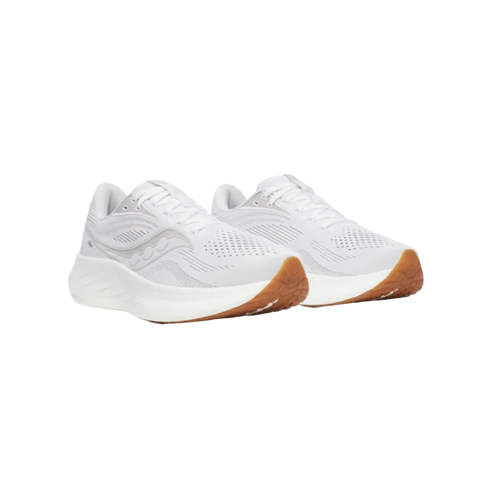 Saucony Ride 18 White Gum