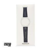 Swatch x Omega Bioceramic Moonswatch Dark Blue Green Straps
