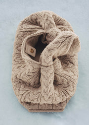 Polene Numero Neuf Large Merino Ecru