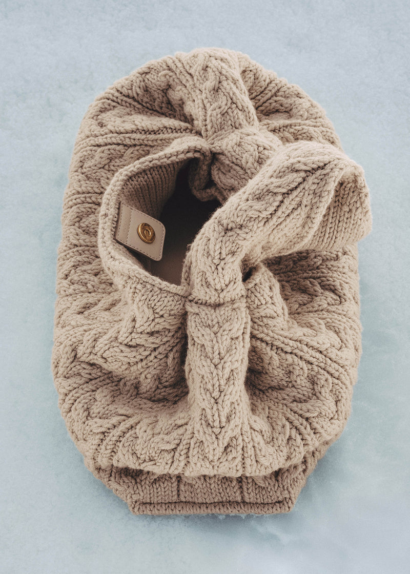 Polene Numero Neuf Large Merino Ecru