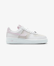 Nike | AIR FORCE 1 '07 SE { WHITE/BLEACHED LILAC - METALLIC SILVER