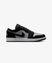 Air Jordan JORDAN | AIR JORDAN 1 LOW { BLACK/WHITE - LT SMOKE GREY