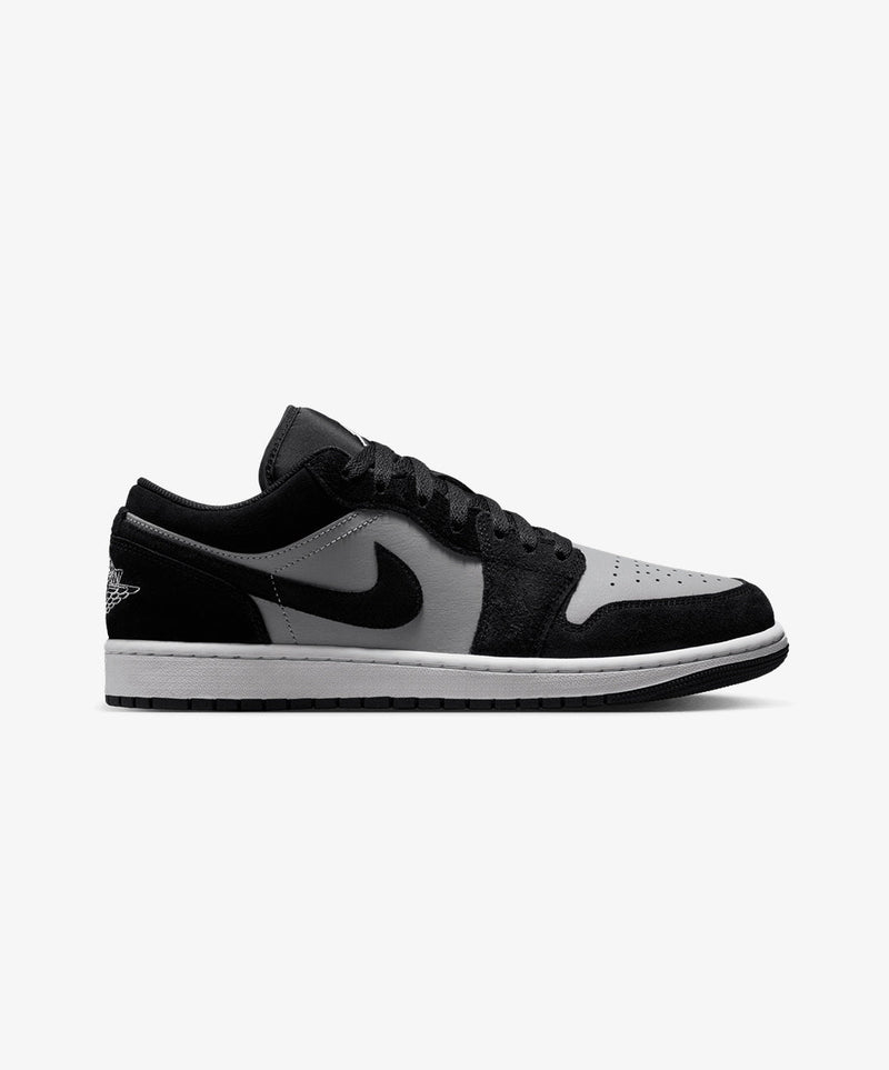 Air Jordan JORDAN | AIR JORDAN 1 LOW { BLACK/WHITE - LT SMOKE GREY
