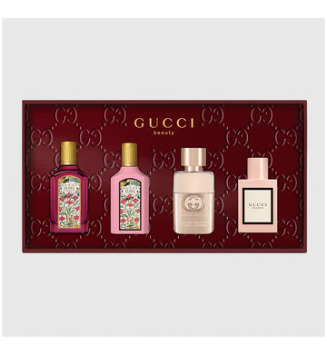 Gucci Mini Luxury Women's Fragrance 4-Piece Gift Set Christmas Limited Edition