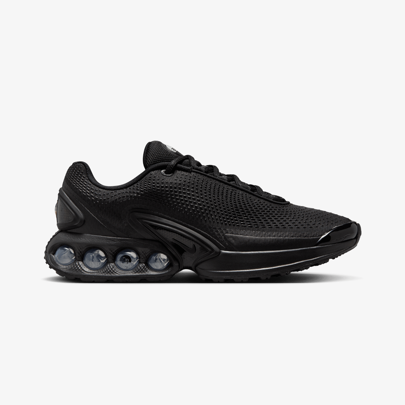 Nike AIR MAX DN { BLACK/BLACK-BLACK-MTLC DARK GREY