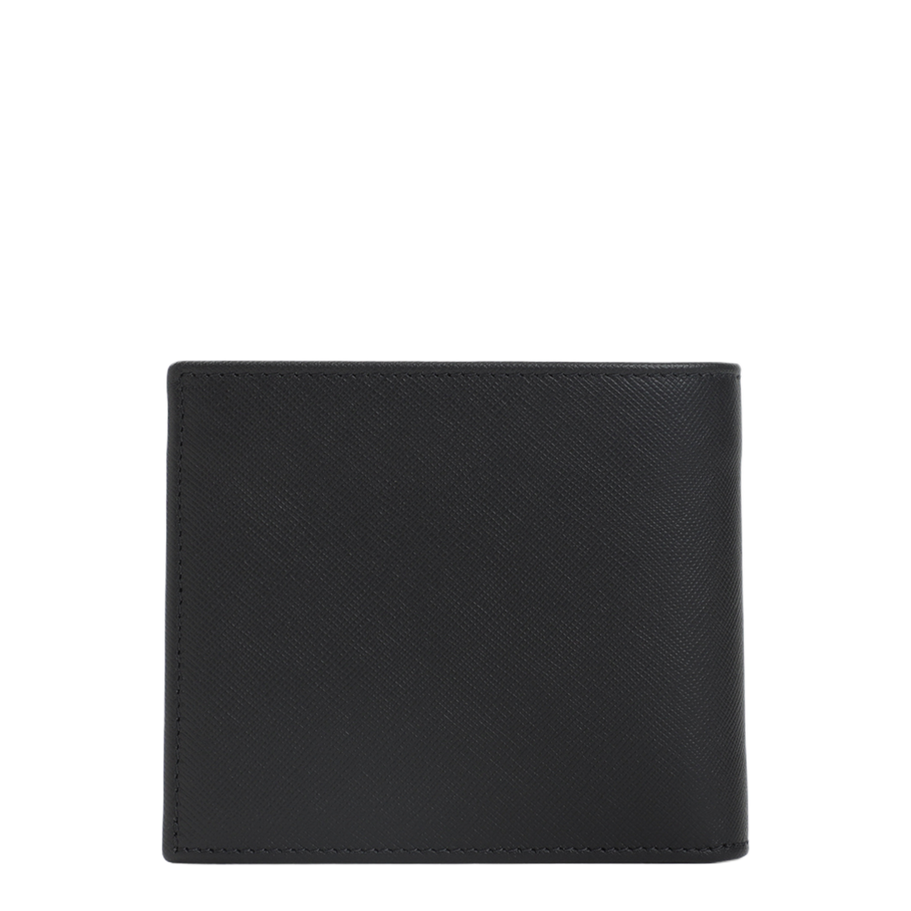 Bifold Leather Wallet - Black