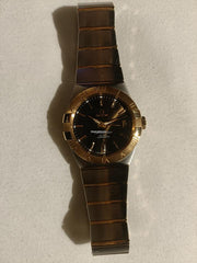 Omega Constellation Men Gold Steel