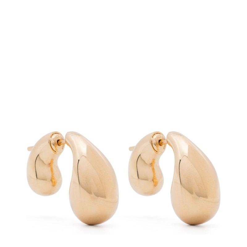 Teardrop Earrings in Natural