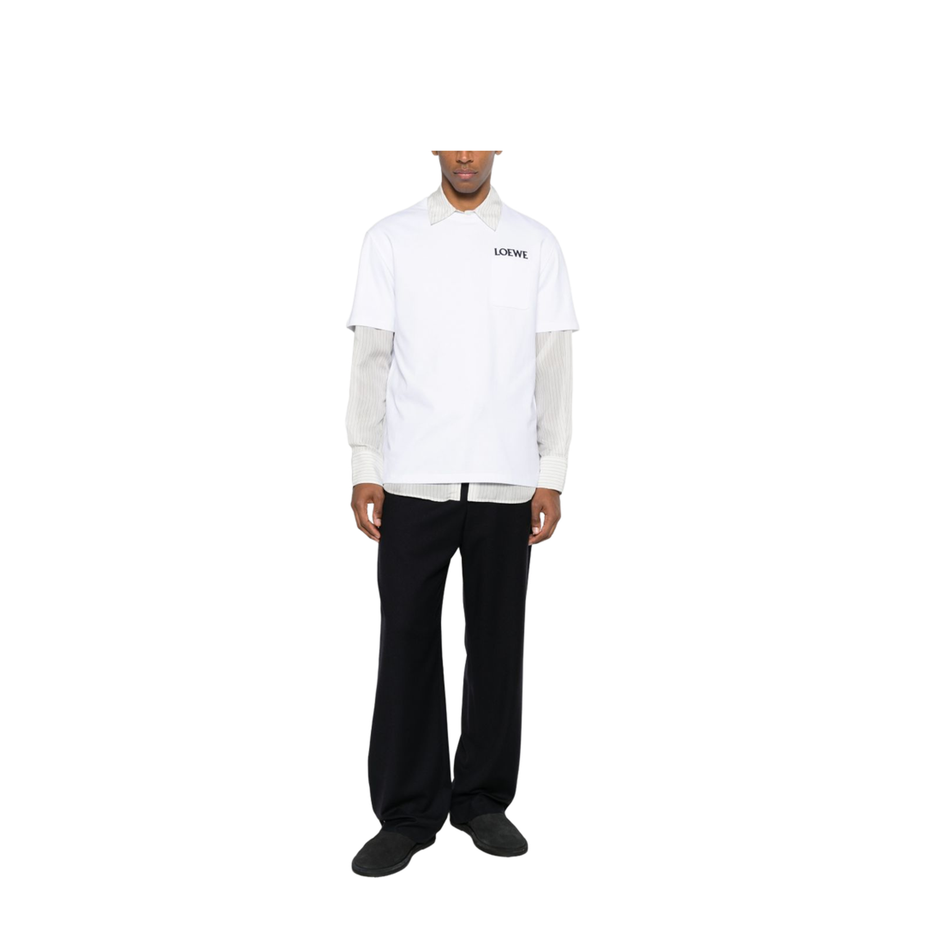 Wool Drawstring Trousers