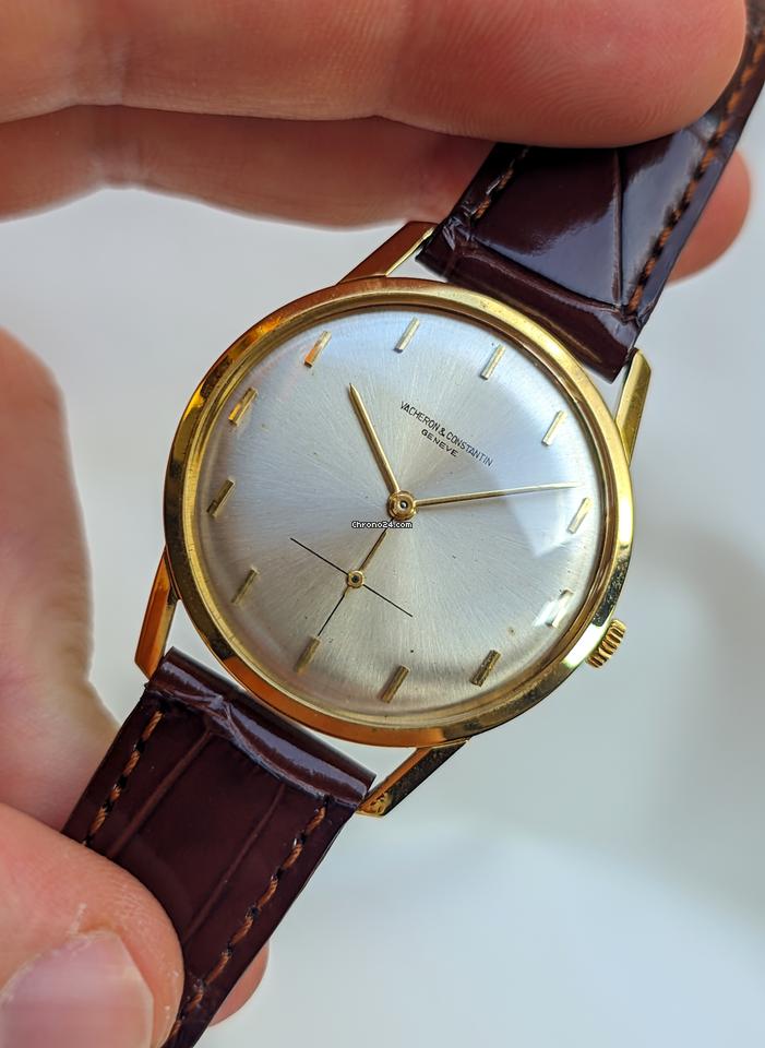 Vacheron Constantin Patrimony 6456 Gold 18kt 0.750 Jumbo Like New Overseas