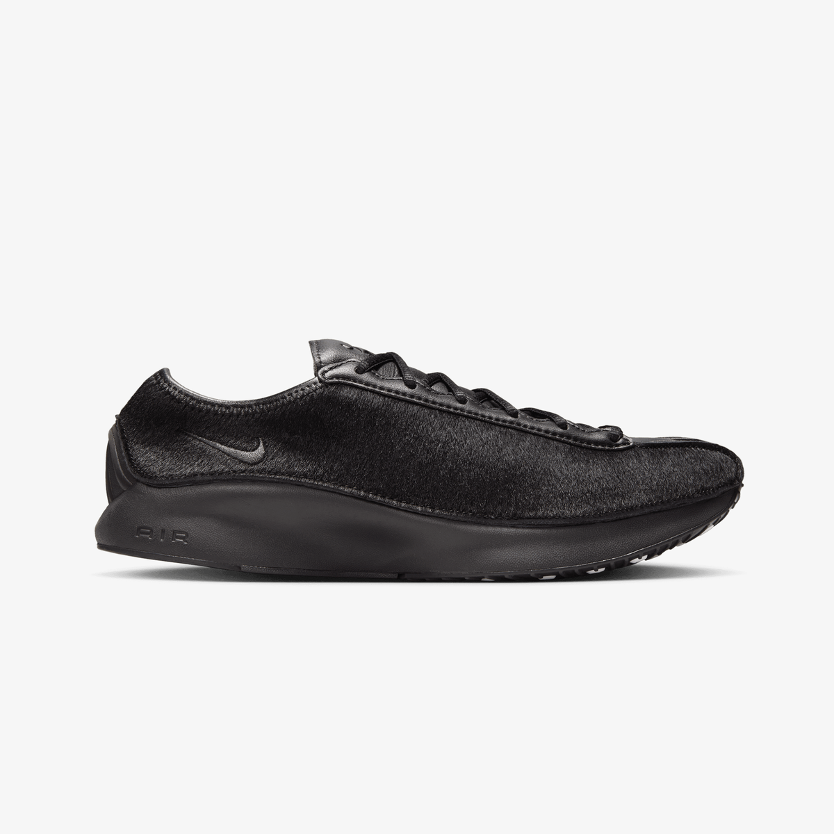 Nike AIR SUPERFLY LX PONY HAIR LEATHER { BLACK/OFF NOIR-PHOTON DUST