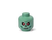 Lego Small Skeleton Storage Head  Green