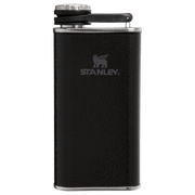 Stanley Classic Easy Fill Wide Mouth Flask | 8 OZ Hammertone Black