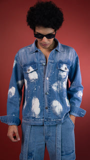 BLUE CLOUD DENIM MEN'S JACKET