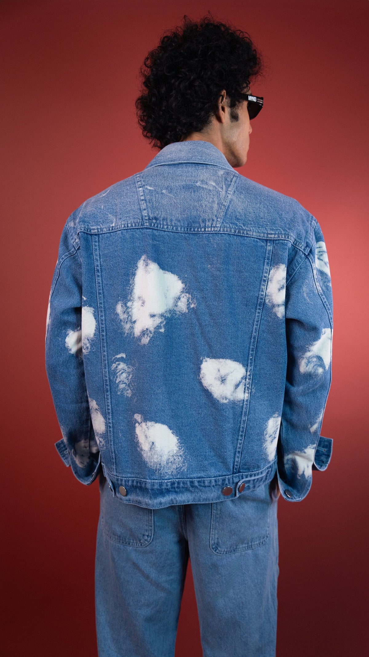 BLUE CLOUD DENIM MEN'S JACKET