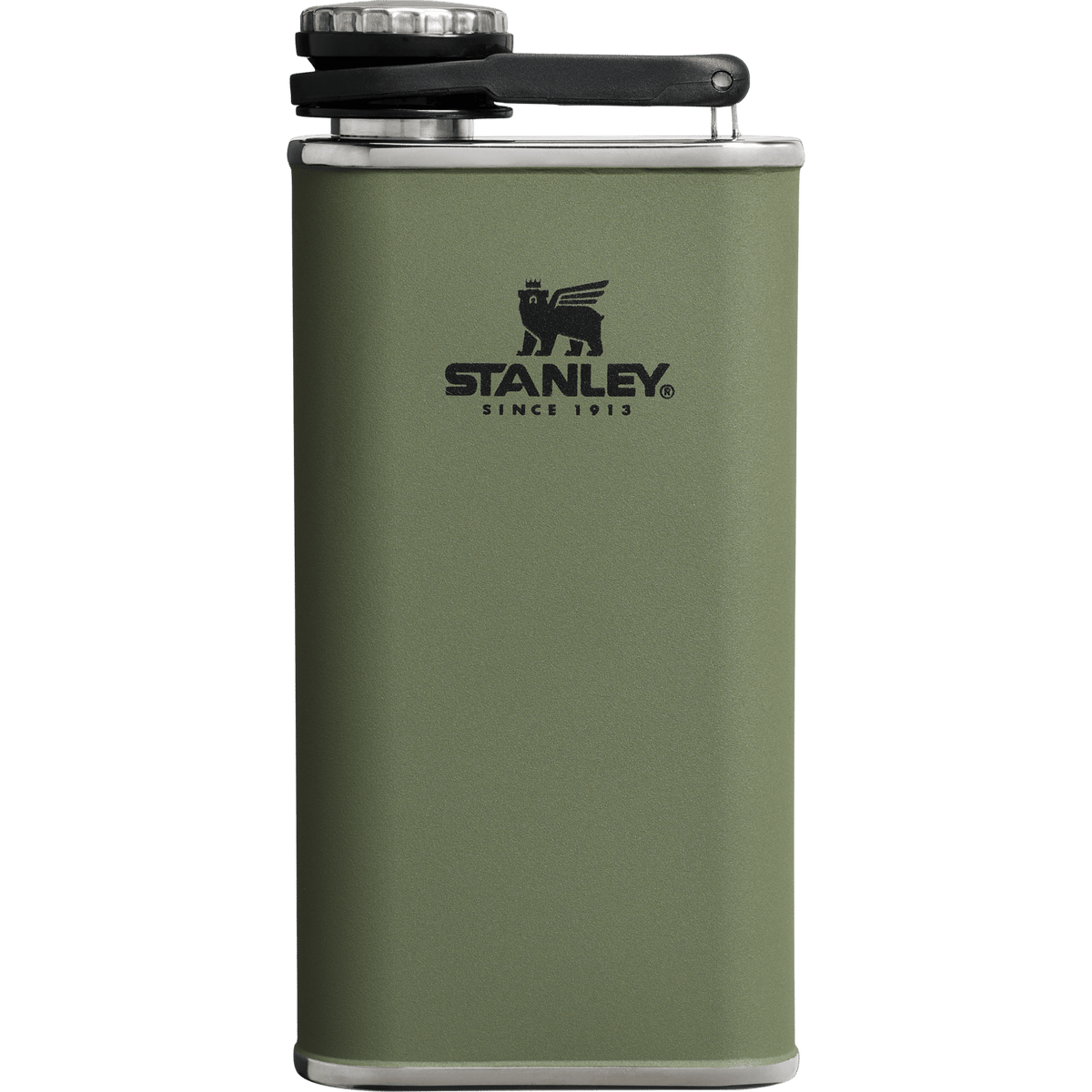 Stanley Classic Easy Fill Wide Mouth Flask | 8 OZ Dried Pine