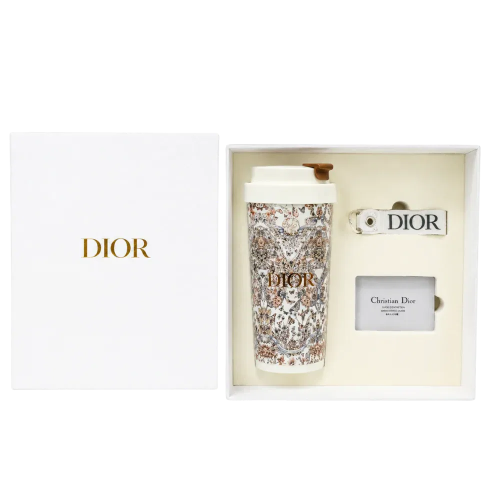 Dior Ceramic Around the World Butterfly Travel Mug