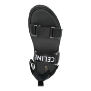 Buckle-Strap Fastening Pull-Tab Heel Shoes