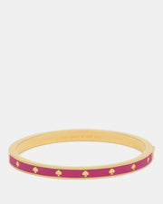 Spot The Spade Enamel Hinged Bangle