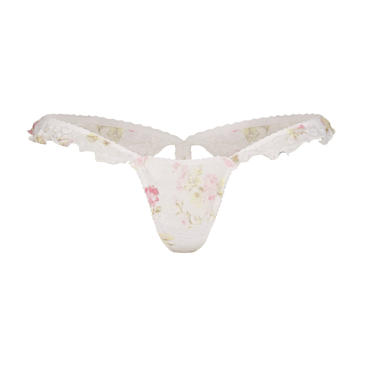 Stretch Lace Butterfly Thong