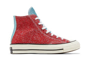 Converse Chuck Taylor All-Star 70 HiJW Anderson Glitter Yellow Red
