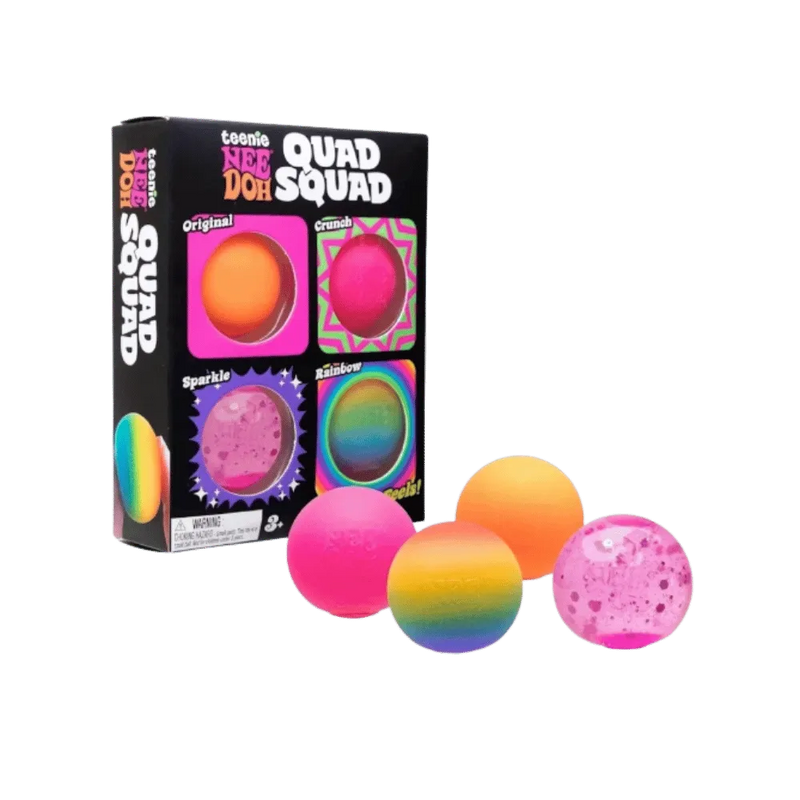 NeeDoh Teenie Quad Squad Squishy Fidget Toy